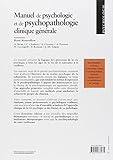 Image de Manuel de psychologie et de psychopathologie clinique générale