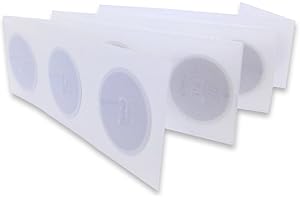 Fongwah NTAG213 EV1 Tag 144 Byte memoria Password verifica protezione, ultrasottile (25 mm), velocità di lettura/scrittura/Lock, compatibile con tutti gli altri NFC telefoni e tablet Galax (100 pezzi)