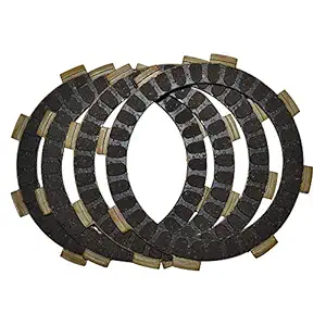 NIKAVI RCLP3 Rubber Clutch Plate (4) Compatible for Bajaj KB4S