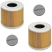 Sacchetti Filtro Carta Per Aspiratore NT 27/1 - 5 Pezzi | Classe M Per Polveri