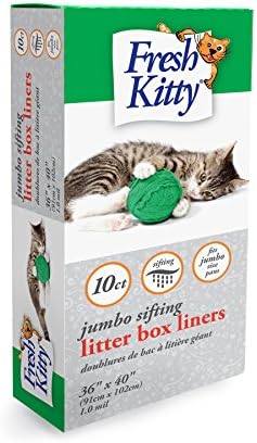Fresh Kitty10 Count Sifting Litter Liners