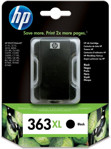 HP 363XL Schwarz Original Tintenpatrone