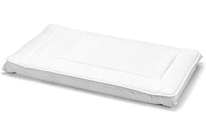 Cambrass – empapador bebé Impermeable – Protector de colchón con Tratamiento Sanitized - Empapador de colchón para minicuna 46x82 cm Blanco