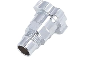 KUULEYN Adaptateur De Peinture En Aérosol, Adaptateur Pour Aérographe, Pistolets De Pulvérisation De Peinture Pour Réparation De Carrosserie, Connecteur De Pot De Pulvérisation M16 1,5 Mm Joints(outside)