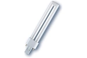 Osram Dulux S 11W/827 Lampada Fluorescente Compatta, Bianco Caldo, 2700 Kelvin