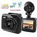 Produktbild DashCam Autokamera DVR Dashboard-Kamera Rekorder mit 4K FHD,eingebautes WiFi & GPS, APP- Support, G-Sensor, 2.4" LCD-Display 150 Grad Weitwinkelobjektiv Schleifen-Aufnahme Nachtsicht, Überw