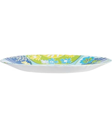 Le Cadeaux Palermo Melamine Salad Plates, Set Of 4 - 9" Shatter-Resistant, Lemon Pattern - View #8