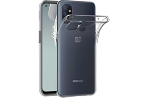 AICEK Funda Compatible OnePlus Nord N100, Transparente Silicona Fundas para OnePlus Nord N100 Carcasa Silicona Funda Case (6,52 Pulgadas)