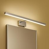 Kanarya 40 cm 8W LED Ayna & Resim Apliği Krom | 4200K G&uuml;n Işığı, 720 L&uuml;men, IP45 Su Korumalı, 64W Eşdeğer, A&ccedil;ma/Kapama Anahta
