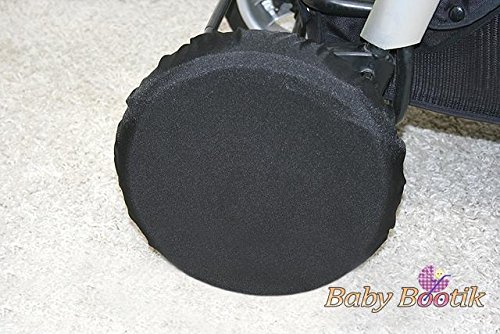 1x - Universal Protection Cover For Wheels Pram Buggy Pushchair Front Rear
