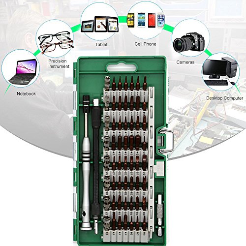 Kaisi Schraubendreher-Set, für PC/Laptop/Tablet/PDA/Handy/Brillen/Uhr und andere Elektronik, 58-teilig - 3