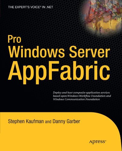 Pro Windows Server: AppFabric by Stephen Kaufman (2010-04-04) francais Pro Windows Server: AppFabric by Stephen Kaufman (2010-04-04) francais