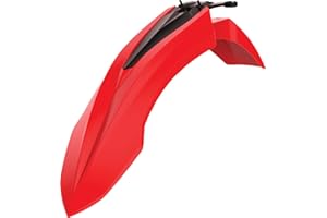 POLISPORT 8574700001 - Parafango anteriore replica OEM realizzato in plastica lucida durevole e resistente compatibile con le moto BETA in colore rosso