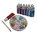 FOK Combo Set Professional DIY Nail Art Decoration Kit Glitter, Beads, Rhinestones, Sequins-Random Design Set RS.155.00
