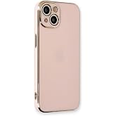 Microsonic Kılıf Apple iPhone 15 i&ccedil;in Olive Plated Pembe [iPhone 15 ile Uyumlu Kılıf - Pembe]