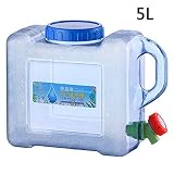 El contenedor portátil de agua para acampar es ideal para agua potable al aire libre o en el hogar.