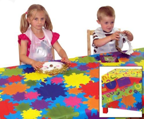 4 Colourful Splash Mats