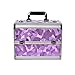 Produktbild HENGMEI Alu Kosmetikkoffer Schminkkoffer Beauty Case Friseurkoffer für Schmuck Nagelart Tools (Lila)