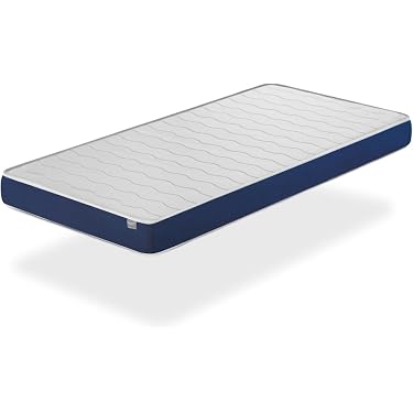 Matelas Pour Bébé 86x50x6 Cm - Housse Double Face Bambou/3D, Mousse Certifiée Oeko-Tex (Compatible Lionelo Theo) - 2