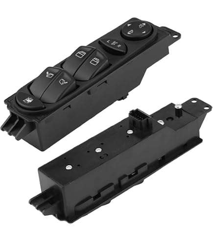 Interruttore Alzacristallo Elettrico Anteriore Destro Per Mercedes Viano W639 - Ricambio OE 6395451413, In ABS, Plug And Play - 2