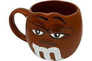 MY M&M'S Mugs M&M'S - Tasse M&M'S à l'éffigie des personnage M&M'S - Idée de cadeau original pour faire plaisir ou remercier (Marron)