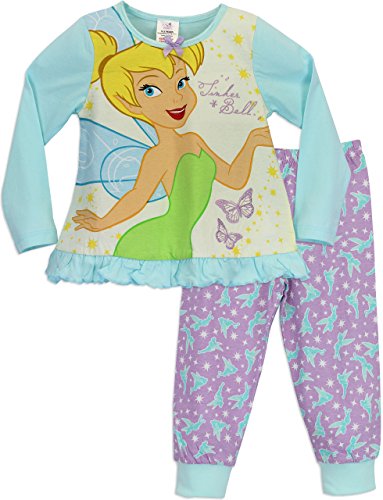 Tinkerbell Girls Disney Fairies Tinkerbell Pyjamas Age 4 to 5 Years
