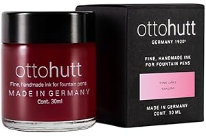 Otto Hutt Tintas 949107 - Barril en color rosa, disponible en elegantes vasos de diseño con un contenido de 30 ml de aroma a flores de cerezo, tamaño: 4,7 x 4 cm