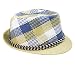 Produktbild Rawstyle Trendiger Strohhut, Sommer-Herren-Hut, Verschiedene Designs, Partyhut (Beige Blau)