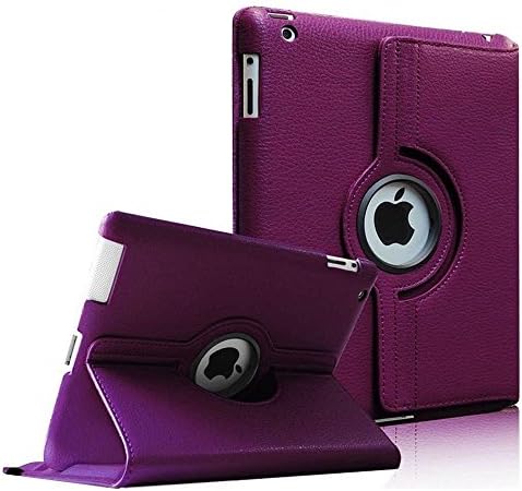 iPad Air 2 Case - GOEXTRO 360 Degree Rotating Adjustable Stand Case Cover with Smart Auto Sleep / Wake Feature for Apple iPad Air 2 (iPad 6) (6th Generation) 2014 Model with Free Screen Protector and Stylus,