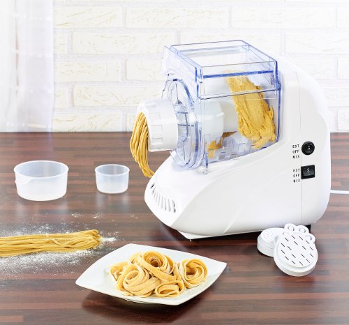Rosenstein & Söhne Pasta-Maker Nudel-Maschine NM-400 mit Teigkneter - 4