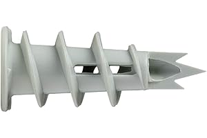 Lot de 100 chevilles Parco Fix - Avec filetage auto-taraudé - Pour plaque de plâtre