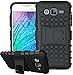 Produktbild Samsung Galaxy J5(2016)/J5(2016) Duos/J510FN Hülle,Outdoor Schutzhülle,Rüstung Serie ISENPENK Hohe Qualität Schutzhülle Muster Schutz Handy Hülle Case Back Cover Tasche Mit Ständer[Schwarz]