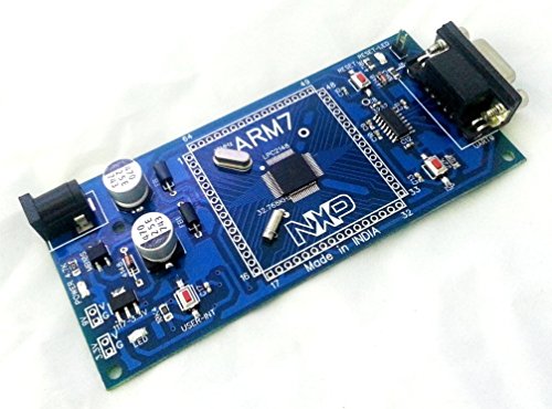 ARM NXP LPC 2148 Board with all pinouts, RTC, UART, and Inbuilt Power-supply and Test LED.