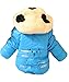 Fashion Baby boys and girls unisex Winter Jackets Girls Boys Hoodies Fleece Animal Panda Coats (6-12 month, blue)