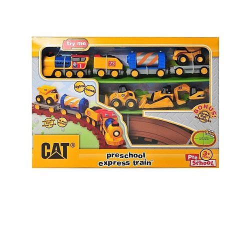 CAT Preschool Express Train L&amp;S with 3 Mini Workers