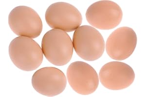 Eqlef® - 10 huevos artificiales con fines decorativos