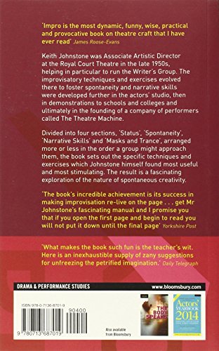 Livres Couvertures de Impro (Performance Books): Improvisation and the Theatre (Performance Books)