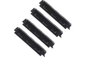 Attachcooking 98531 Replacement parts Porcelain Steel Flavorizer Bar/Heat Plates for Charbroil, Grill King Gas Grill Models and Others (4PACK)