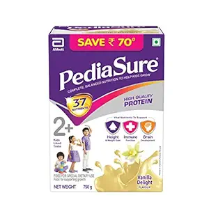 PediaSure Health & Nutrition Drink Powder for Kids Growth - 750g (Vanilla)