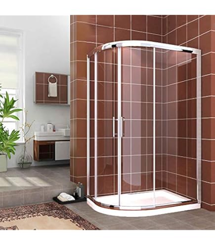 1000x800mm Offset Quadrant Corner Entry Shower Enclosure Cubicle Easy Clean Glass~5063123590877 06c Mp - View #14