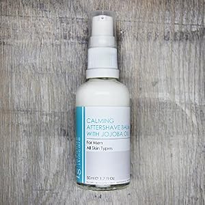 Calming Aftershave Balm enriched with Replenishing Jojoba Oil and Witch Hazel extract SLS & Paraben Free Aftershave… - Image 2