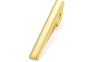 HONEY BEAR 5/5.4/6cm Herren Krawattennadel Krawattenklammer für Normale Krawatte Tie Clip 1.97"/2.12"/2.36"