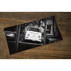 Postkarte XXL Panorama Bulli VW
