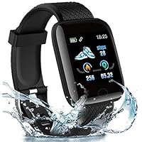 Rhobos [ONE Day Festival Sale] D116 Intelligence Bluetooth Monitor/Smart Bracelet/Health Bracelet/Smart Watch for Men…