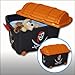 Pirate Style Black Toy Storage Box