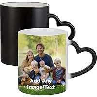 Personalised Mug With Your Picture And Your Message, Custom Mug With Picture Logo Text Personalised Christmas Birthday Gift For Mum Dad On Anniversary Weeding Birthday 9