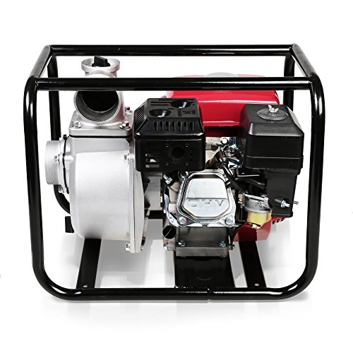 Berlan 3 Zoll Benzin Wasserpumpe 60m³/h – 6,5 PS - 9