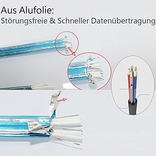 ORICO SATA Kabel 30cm – 60cm SET 4X L – Typ 6Gb für Festplatten Gerade + Stecker Im rechten Winkel, BW90 - 5