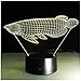 Produktbild Dragon fish 3D Lamp 7 Color Led Night Lamps for Kids Touch Led USB Table Light Lamp Baby Sleeping Nightlight Powerbank  Lamp