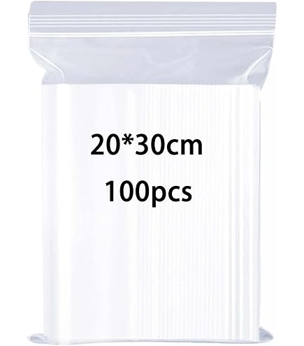 Confezionamento Prodotti 10 Sacchetti Trasparenti Con Zip Resealable Extra Large - Per Conservazione E Vendita Sacchetti Con Cerniera - Foto 10